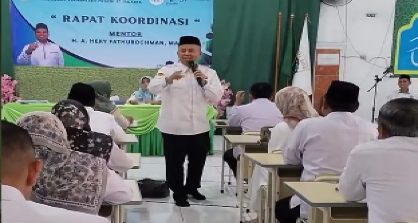 Rakor Kepala Madrasah & Ka TU Sinergi dan Strategi: Menjadi Pemimpin yang Menginspirasi