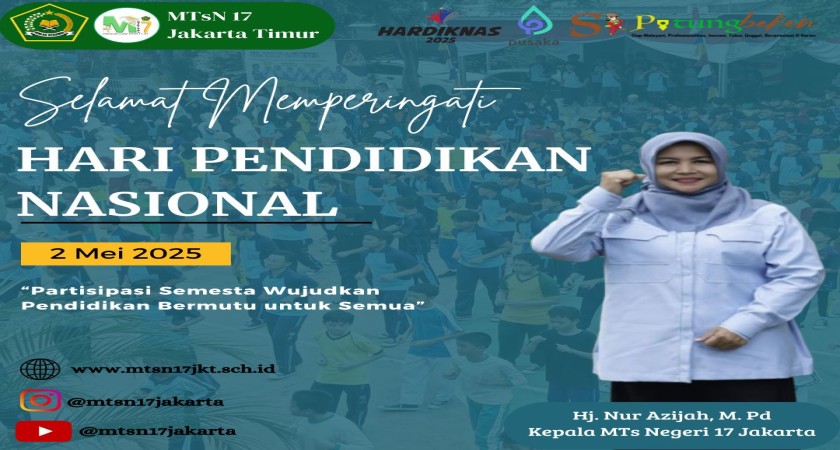 Selamat Hari Pendidikan Nasional 2025