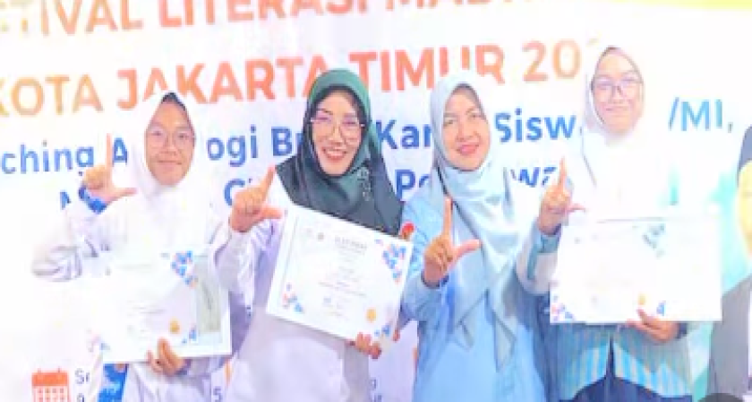 Kolaborasi Karya MTsN 17 Jakarta di Ajang Festival Literasi Madrasah!