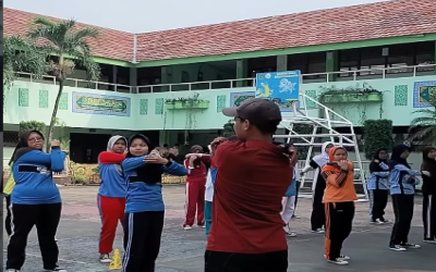 Bugar dan Semangat, Siswa Kelas 7 MTs Negeri 17 Jakarta Antusias Ikuti Pembelajaran PJOK