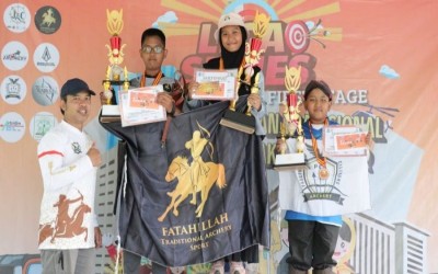 Lutfia Sufi Azis, Siswa MTs Negeri 17 Jakarta Kembali Sabet Dua Medali Emas Kejuaraan Panahan Tradisional